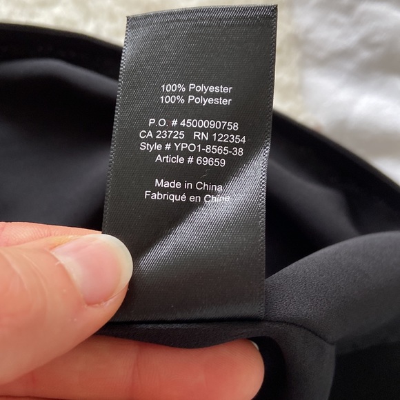 Aritzia Babaton Sz XXS Theo Midi Black Wrap Dress - Picture 12 of 12